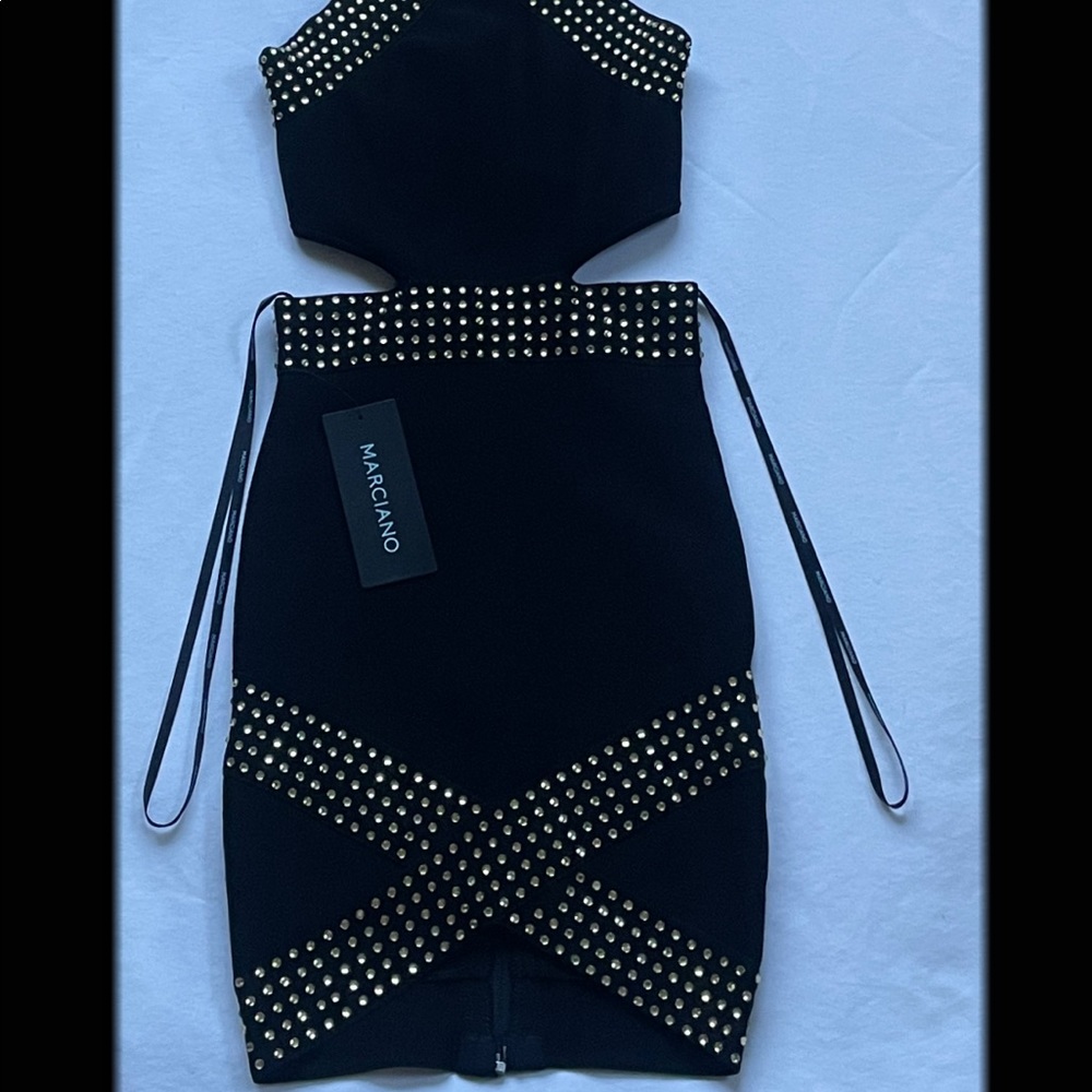 🔥 NEW ABRIL BANDAGE DRESS By MARCIANO (XXS) 📣Open to offer📣 - Picture 11 of 12
